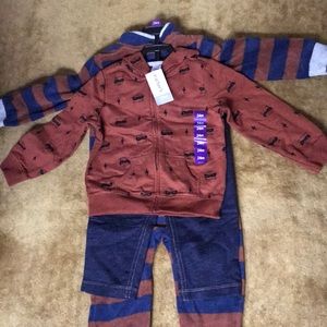 NWT Carter’s 3 piece set, 24-month boy